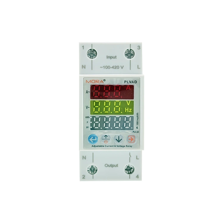 2P Digital Voltage Protector Type C ທີ່ມີຈໍສະແດງຜົນສາມເທົ່າ